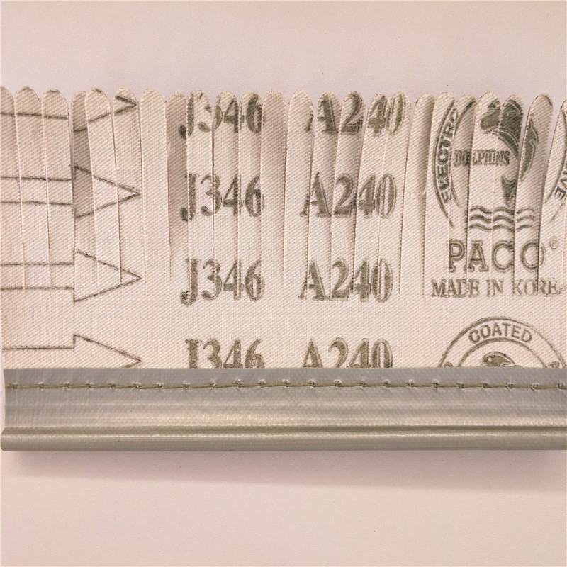 Escova de lixa abrasiva para painéis moldados